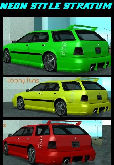 Neon Style Stratum